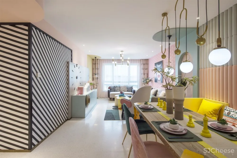 新作| 95㎡甜蜜梦幻色，分分钟撩动你的少女心