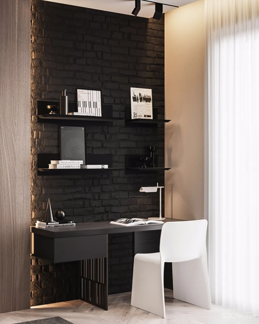 105㎡ 简约+高级灰+轻奢丨最理想的家就长这样