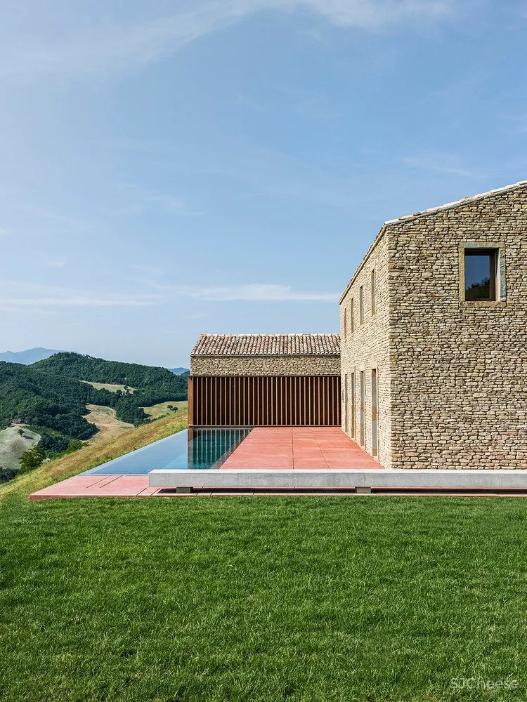 GGA gardini gibertini architects:意大利乡村别墅 AP House Urbino