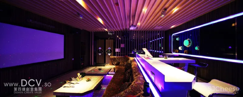 西安 高品质娱乐方糖量贩经典主题情景KTV高端设计