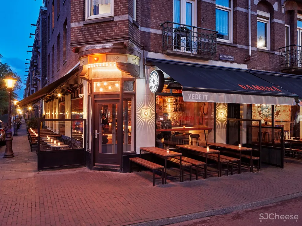 Ramona餐厅,阿姆斯特丹 / Studio Modijefsky