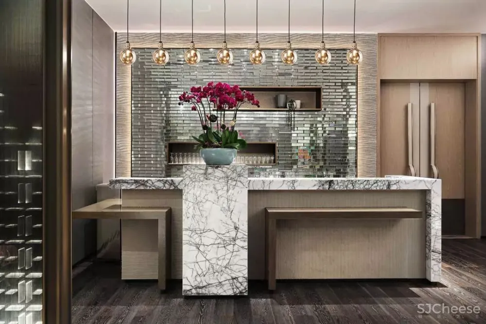 【洲际设计新作】空间别具东方文化交融之美丨给现代设计以一种传承与借鉴。