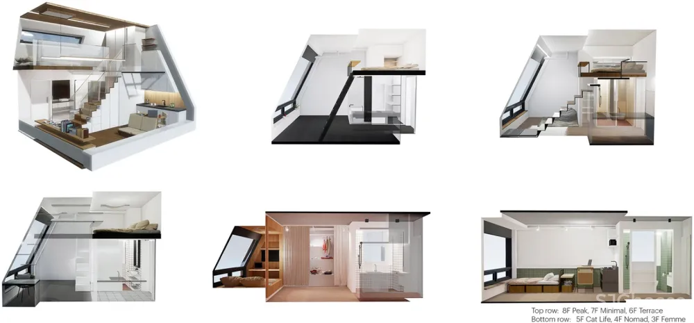 Treehouse青年共享公寓，首尔 / Bo-da Architecture