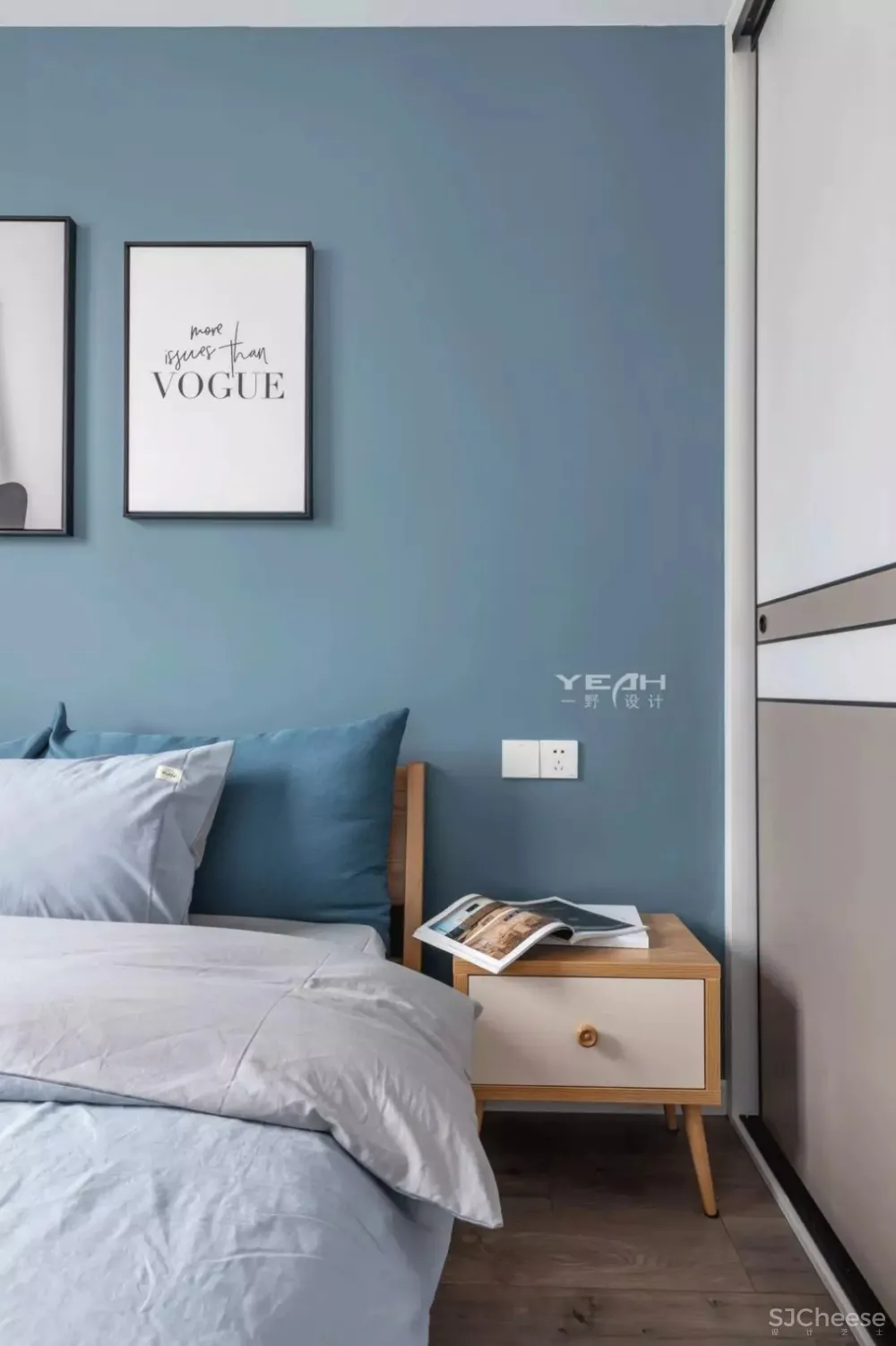 138㎡高级灰简约风住宅 一野设计