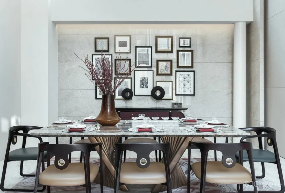 【上上国际新作】 500㎡ 东方意境样板间设计丨最具诗意的格调