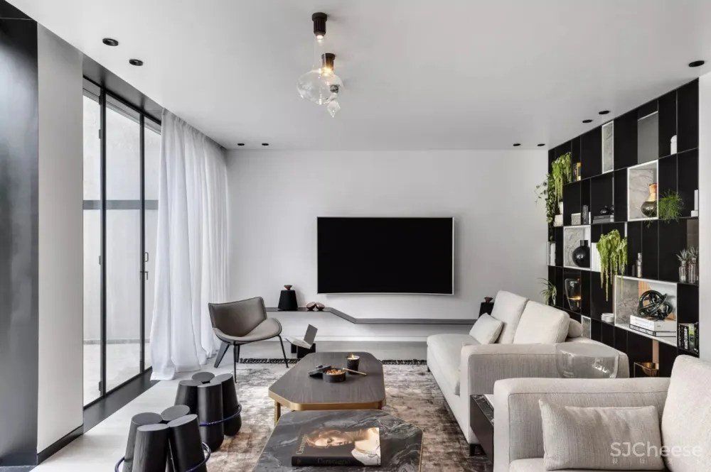 黑白灰品质感大宅 Aviram Kushmirski