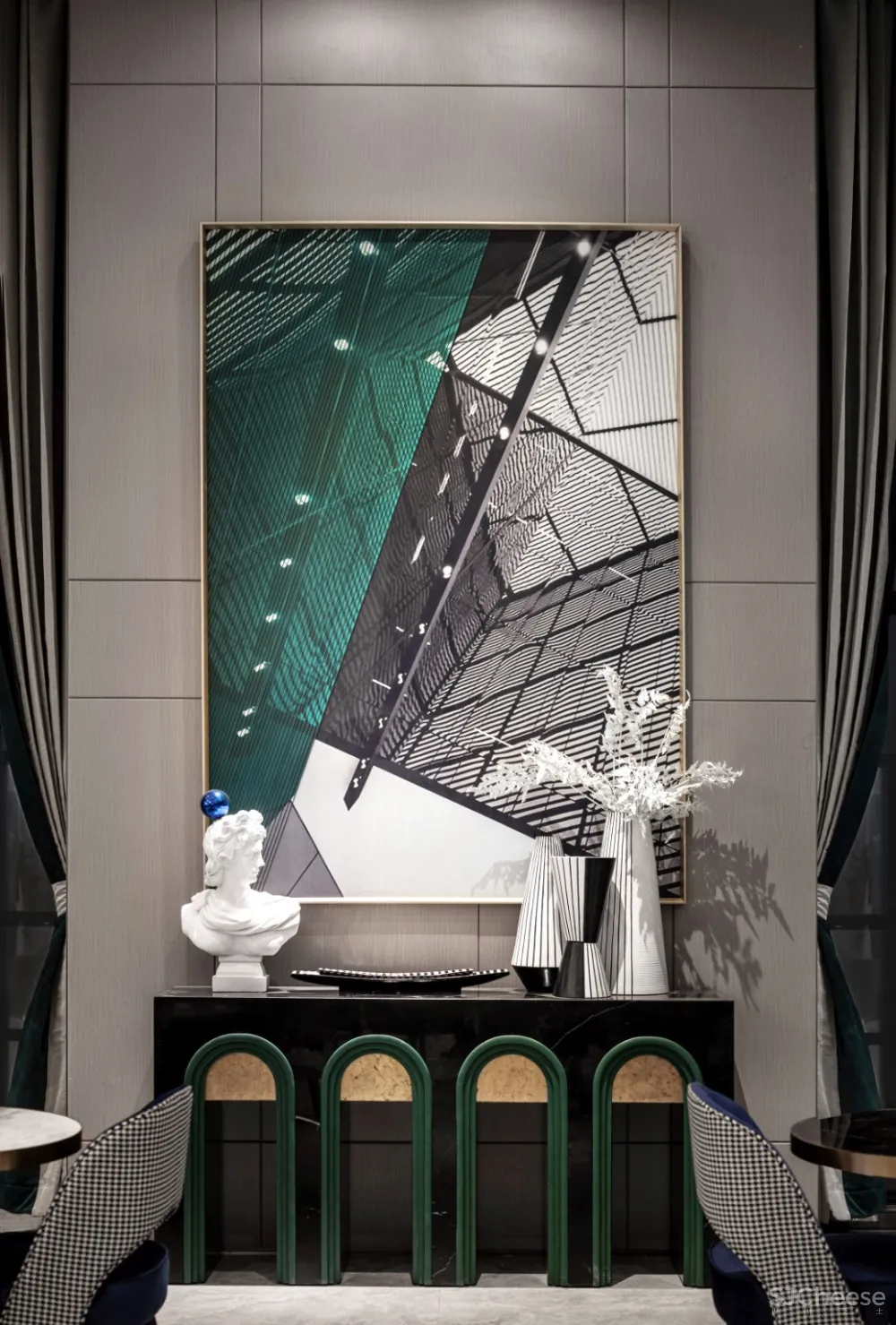 佛山·万科翡翠蓝湾销售中心 柏舍设计