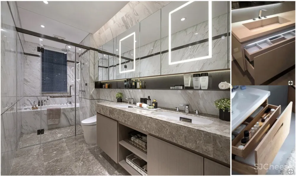 将轻奢与现代融为一体，中海望京府140样板间 SDD上达设计