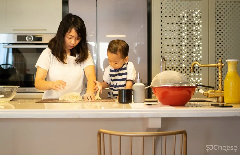 三口之家 | 亲子宅设计,亮点吸引眼球