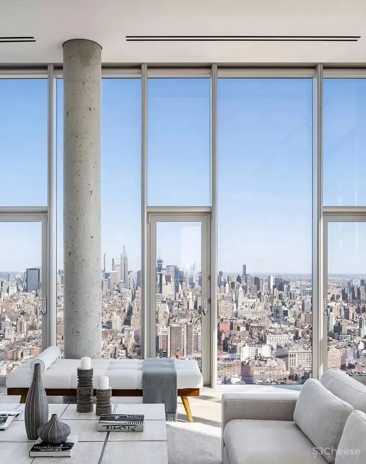 售价2亿的顶层公寓丨装修的不像精装房