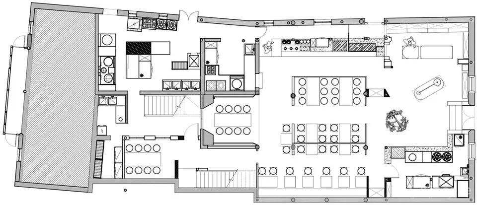 新万鑫银丝面馆,无锡 / 欧阳跳建筑设计