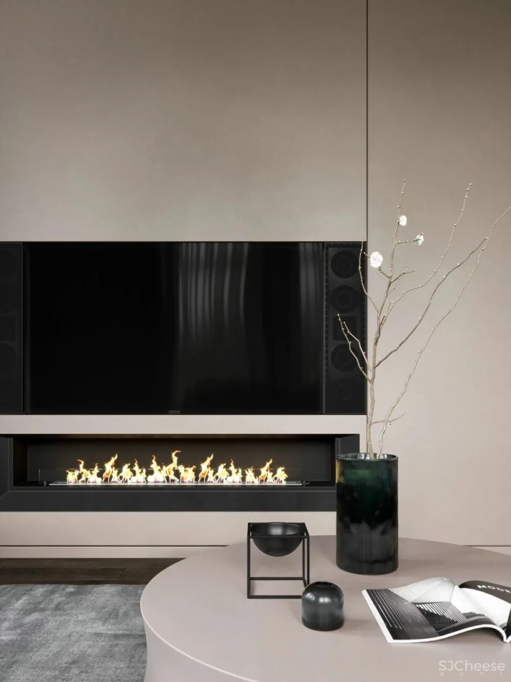 高级灰+木质丨舒适自然,真心喜欢