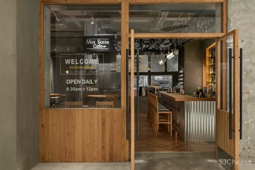 低成本实验性城市工业感咖啡馆,马苏娅咖啡 宣驰设计