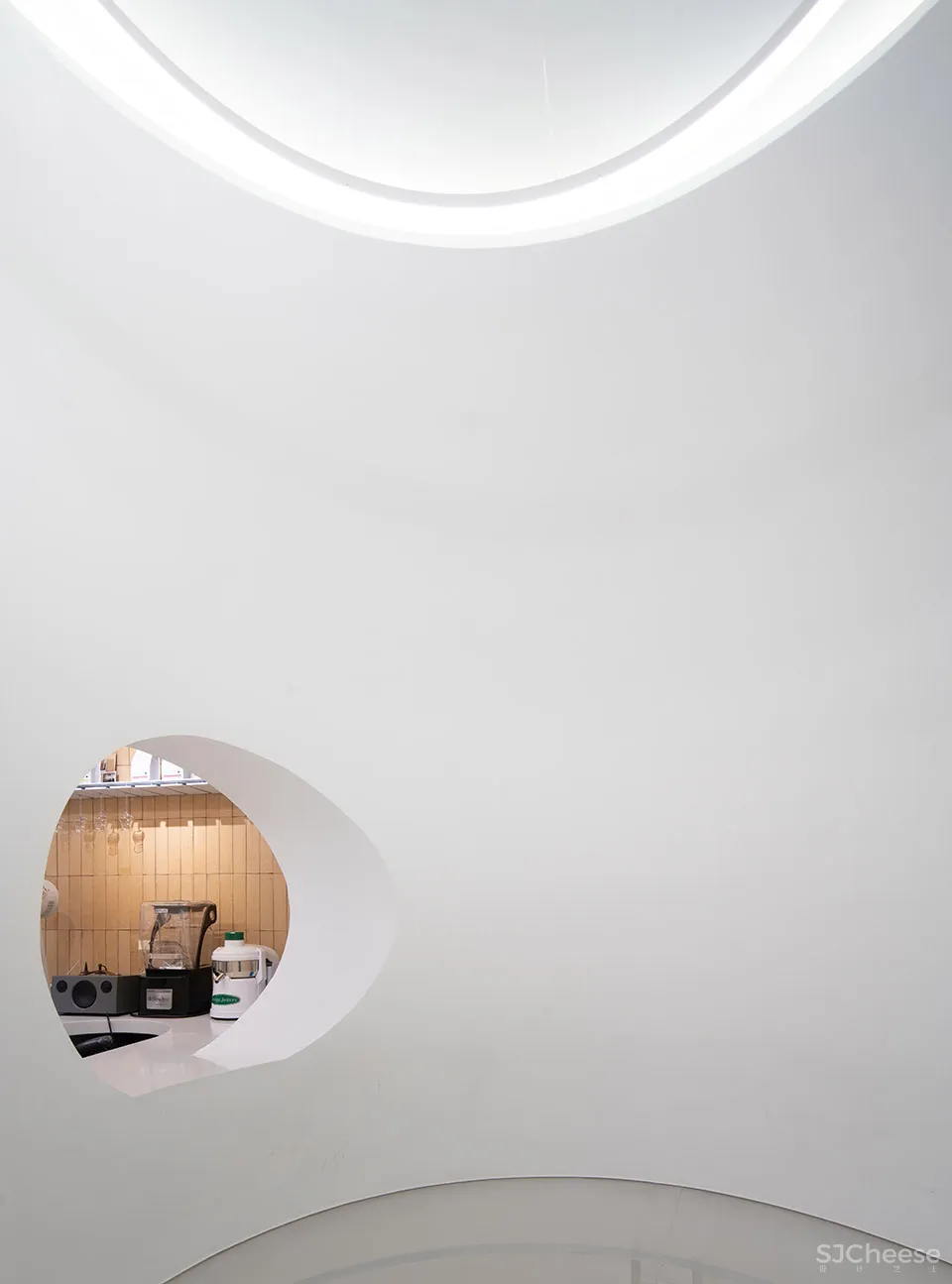 弧度满满的“羊肚子”,上海Blacksheep Espresso咖啡馆 Mur Mur Lab
