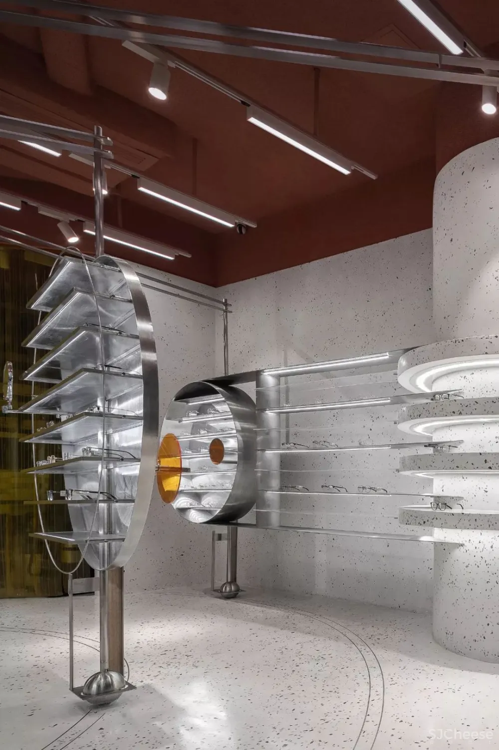 仅 40m² 的先锋艺术商店，设计竟这么酷！ DAS_Lab