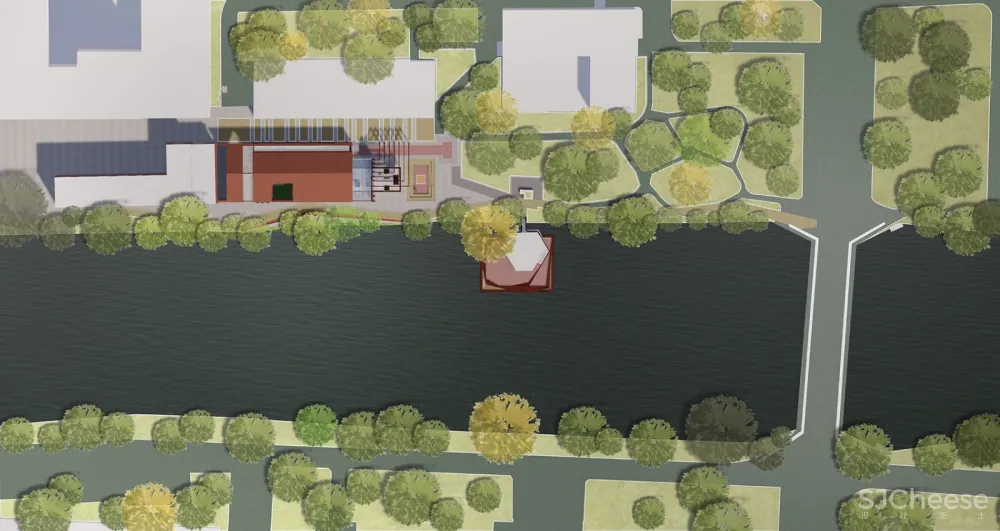 在记忆与希望之间-华东师范大学丽娃河畔书吧修缮，上海 / 上海日清建筑设计有限公司