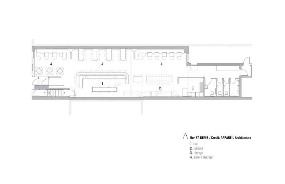 这家酒吧内部空间的光线和质感简直是设计典范 APPAREIL Architecture