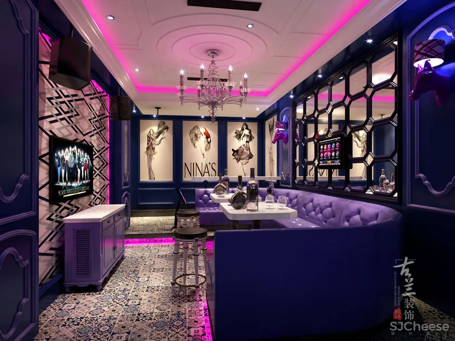 渠县幻城KTV设计 成都专业ktv装修设计公司