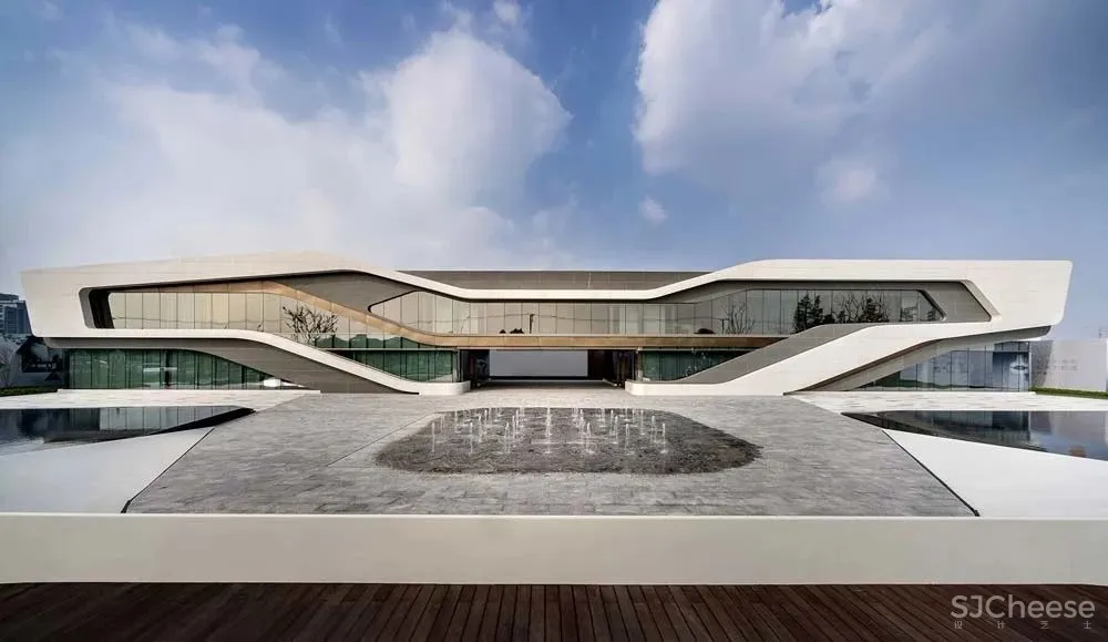 【新作】从建筑、景观、室内、软装四位一体的整体化全方位售楼中心设计