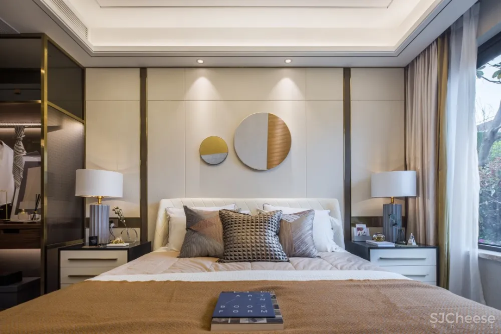 【SEPD圣易文设计】 诗意现实主义三套样板间设计落地方案