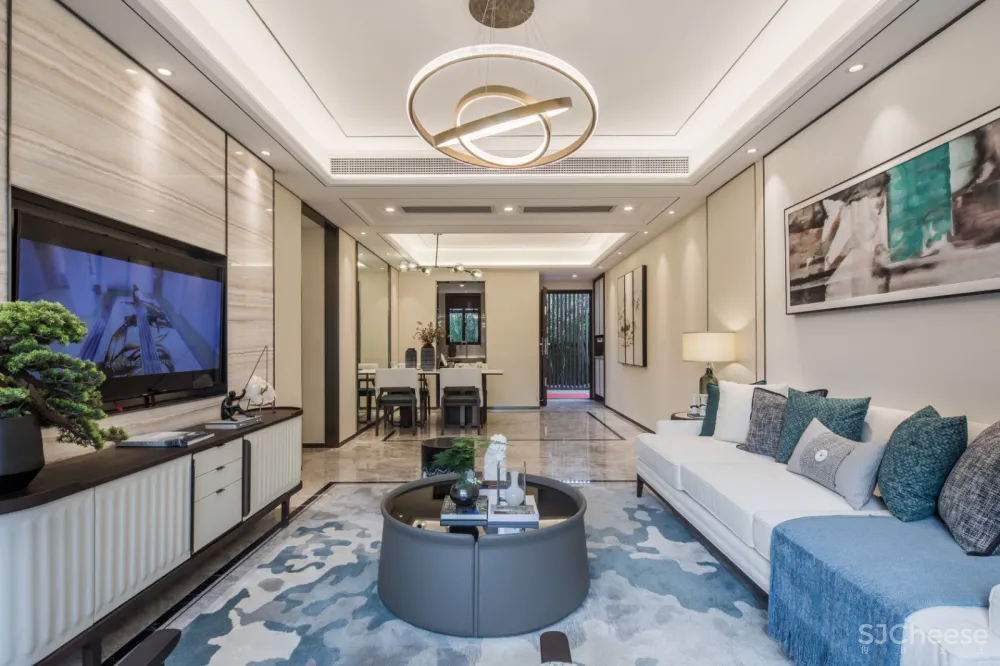 恰到好处的温柔轻奢,三户型品质美学家 SEPD圣易文设计