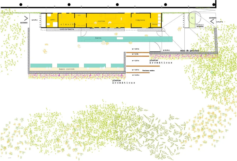 Cáceres咖啡吧,西班牙 / Picado-De Blas Arquitectos