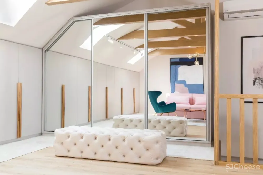 Jooca | 罗马尼亚一间70㎡粉色时尚loft公寓