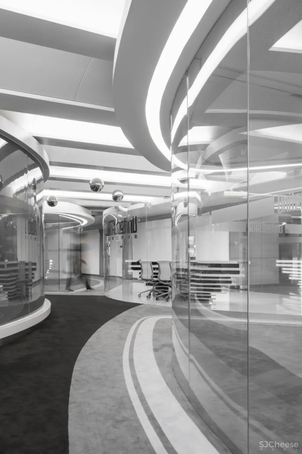 新作 | 广州珠江新城CBD未来总部办公设计,满满的科技感
