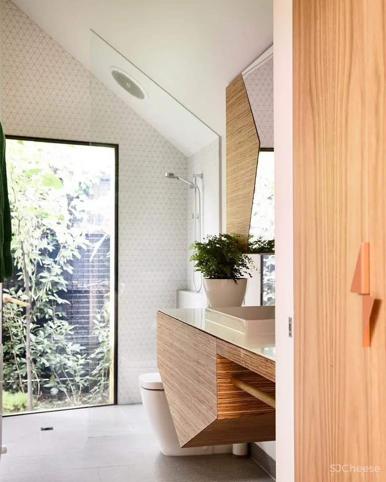 原木+几何元素丨让家更有设计感