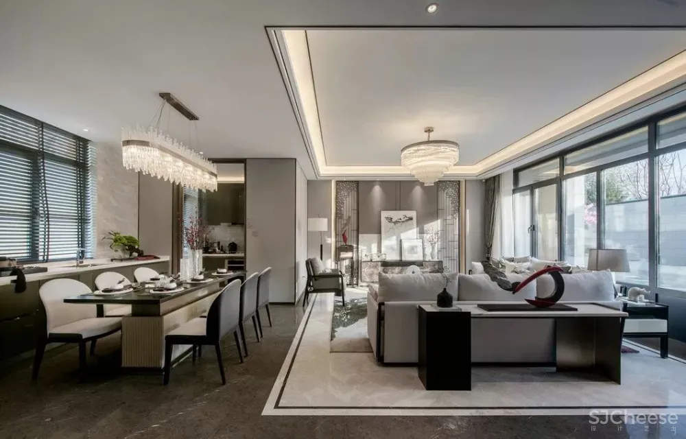 三户型现代中式风，不一样的高级美！ INHOUSE