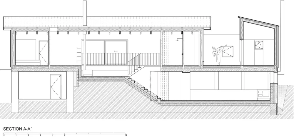 墙后住宅，捷克 / Mjölk architects