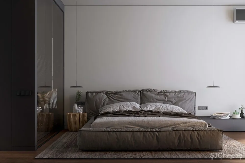 莫斯科117m²年轻女孩的现代风公寓 Geometrium