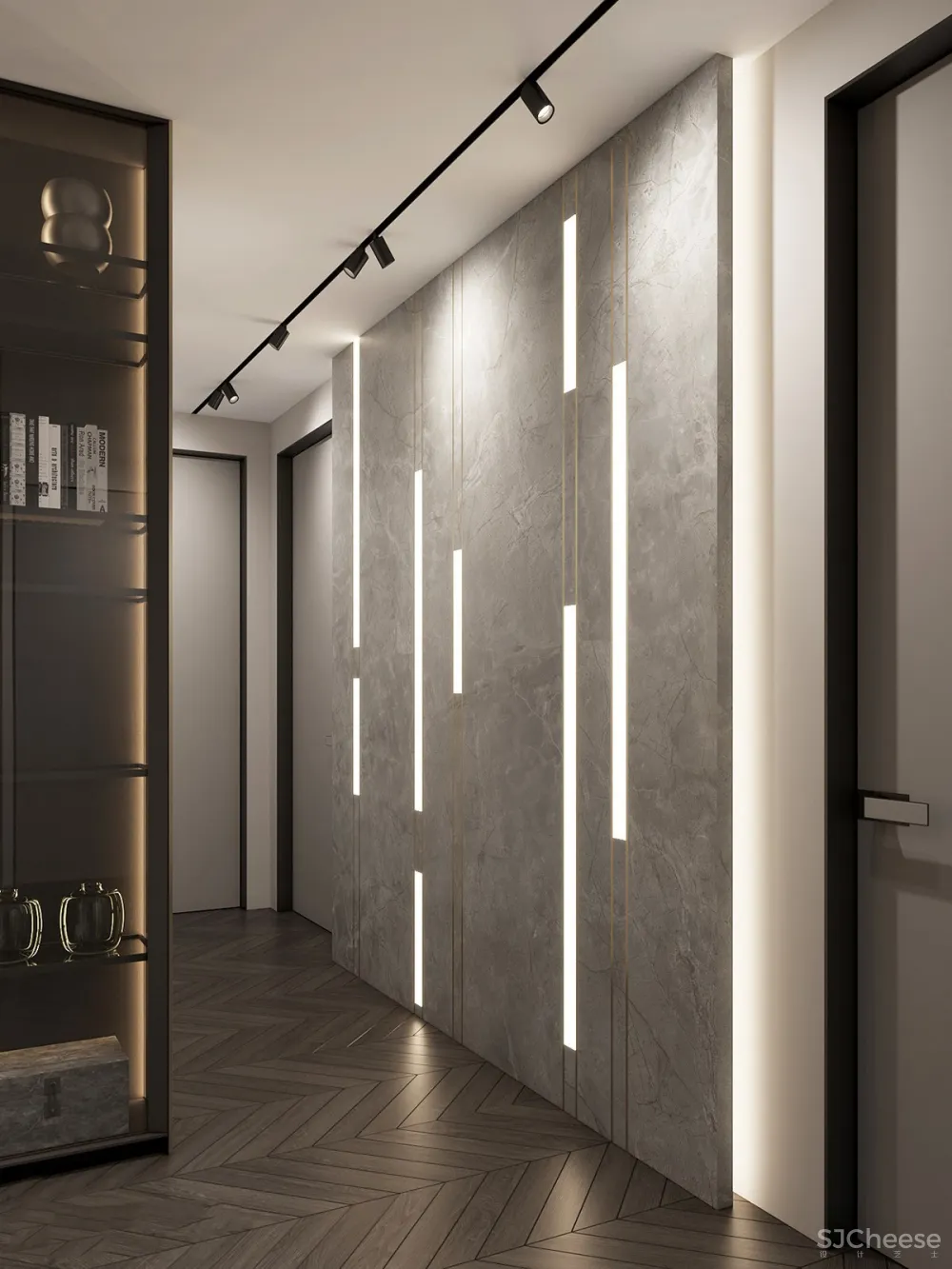 138㎡ 高级灰设计丨营造轻奢之美