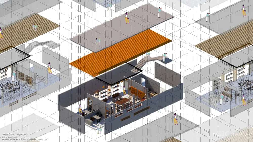 混凝土、黄铜、柚木,献给绅士们的“精英”鞋店! Renesa