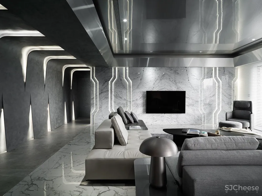 330m²高级灰质感大平层 怀生国际设计