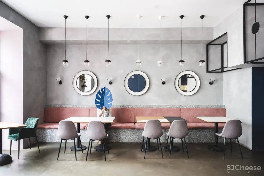 混凝土遇上清新粉色系！圣彼得堡蛋糕 咖啡店 Hotels Only