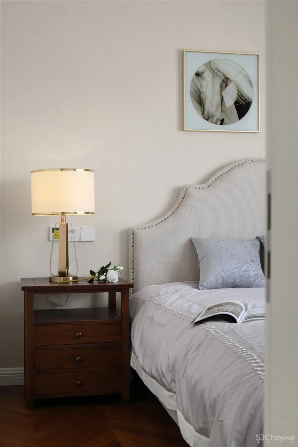 善水湾轻奢风实景 南舍空间设计