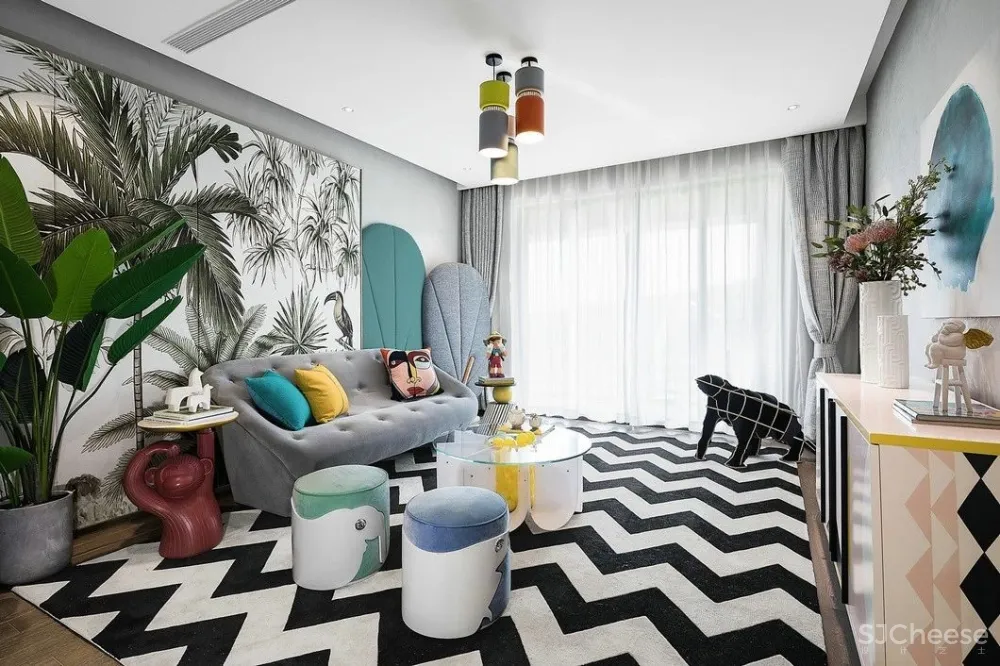 501㎡高雅简奢别墅样板间丨整个空间都弥漫着一种对艺术充满热爱