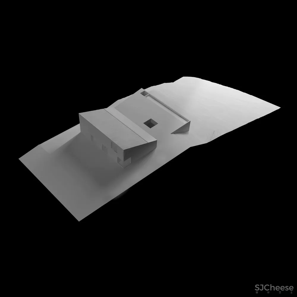 斜坡上的混凝土块 / Pereda Pérez Arquitectos