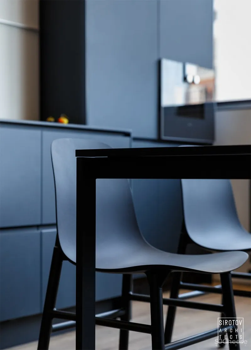 基辅市中心76㎡年轻男士公寓 Sirotov Architects
