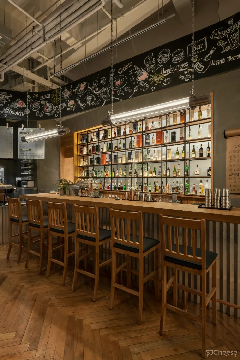 低成本实验性城市工业感咖啡馆,马苏娅咖啡 宣驰设计