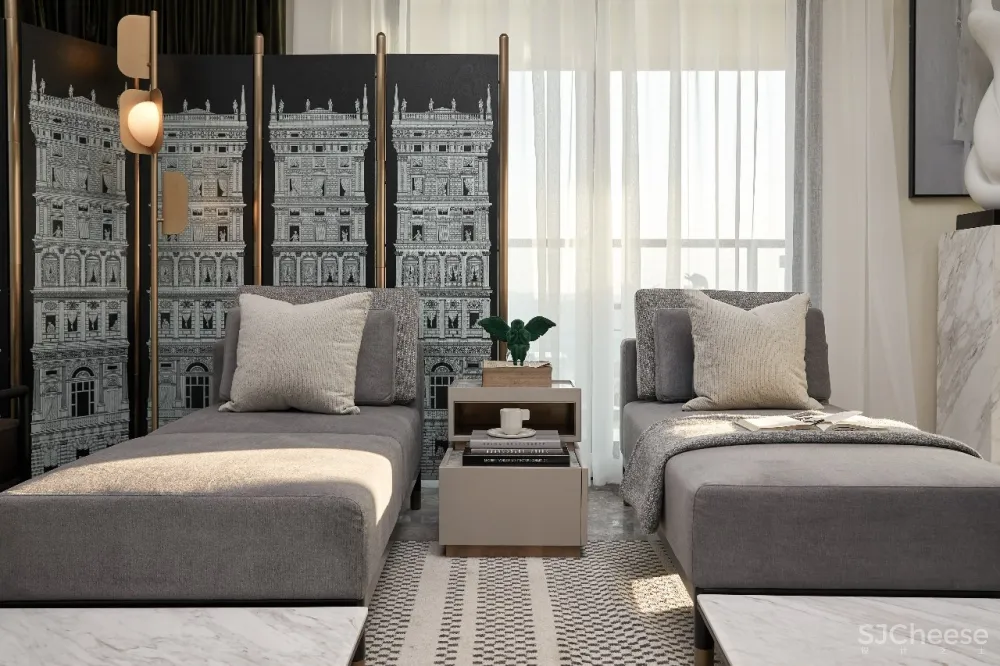 奢华的家要有安静的感觉,能触动心灵深处 | 重庆阳光城檀府31号