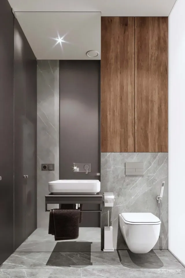 莫斯科117m²年轻女孩的现代风公寓 Geometrium