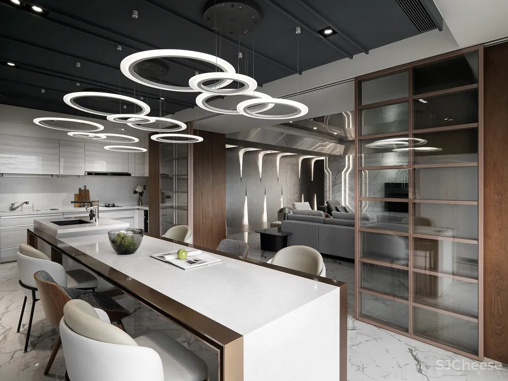 330m²高级灰质感大平层 怀生国际设计