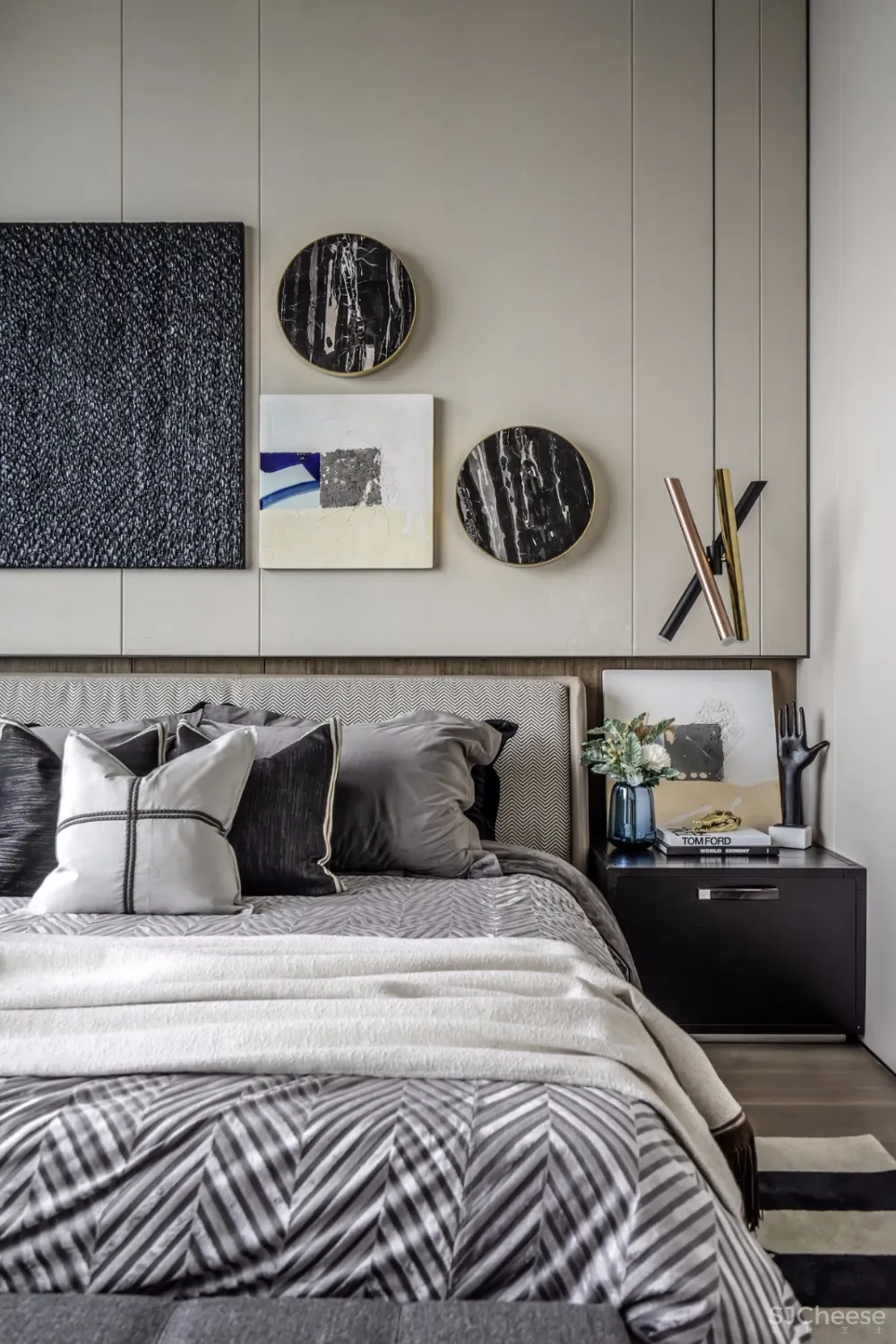 新作 | 775m² 深圳半岛城邦 270° 云海天幕超级顶复,无敌空中泳池