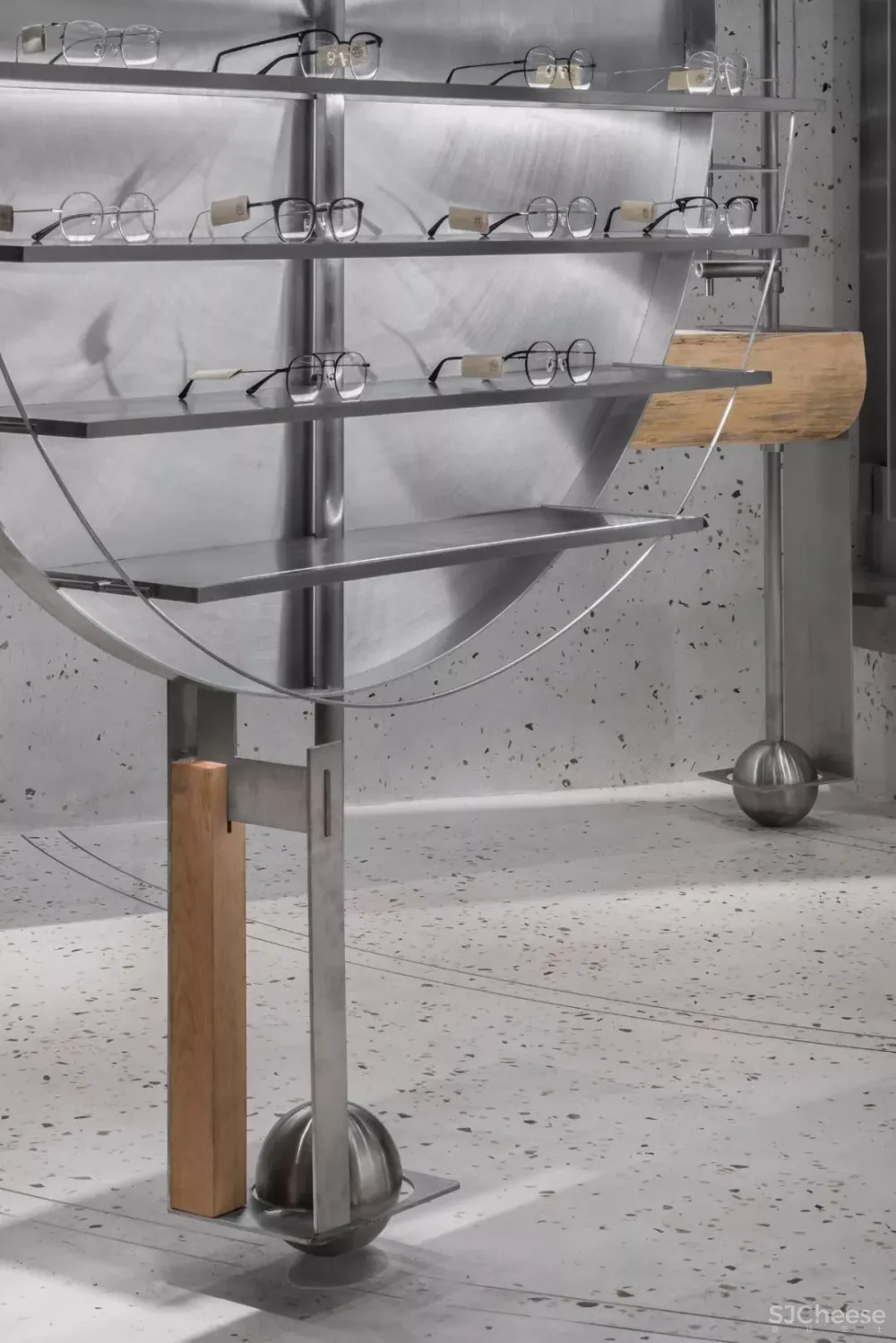 仅 40m² 的先锋艺术商店，设计竟这么酷！ DAS_Lab