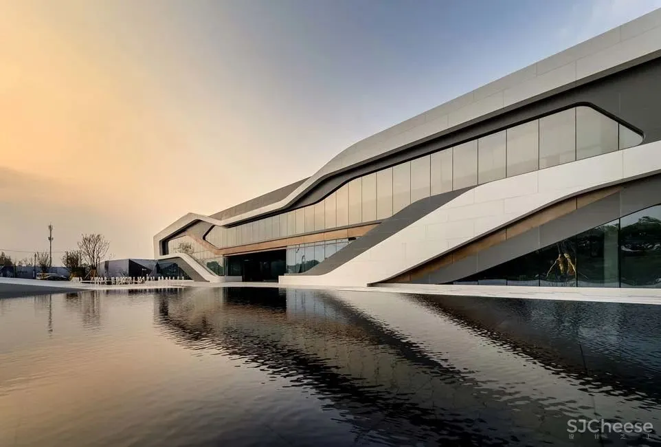 【新作】从建筑、景观、室内、软装四位一体的整体化全方位售楼中心设计