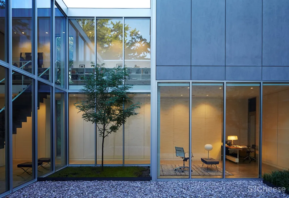 Lipton Thayer砌砖住宅,芝加哥 / Brooks + Scarpa + Studio Dwell