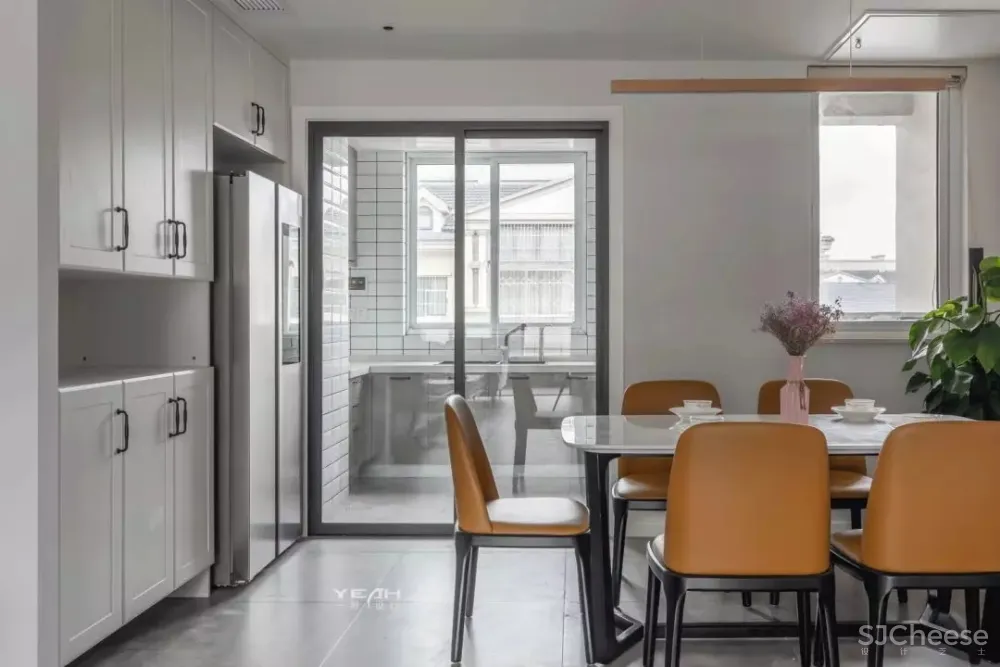 138㎡高级灰简约风住宅 一野设计