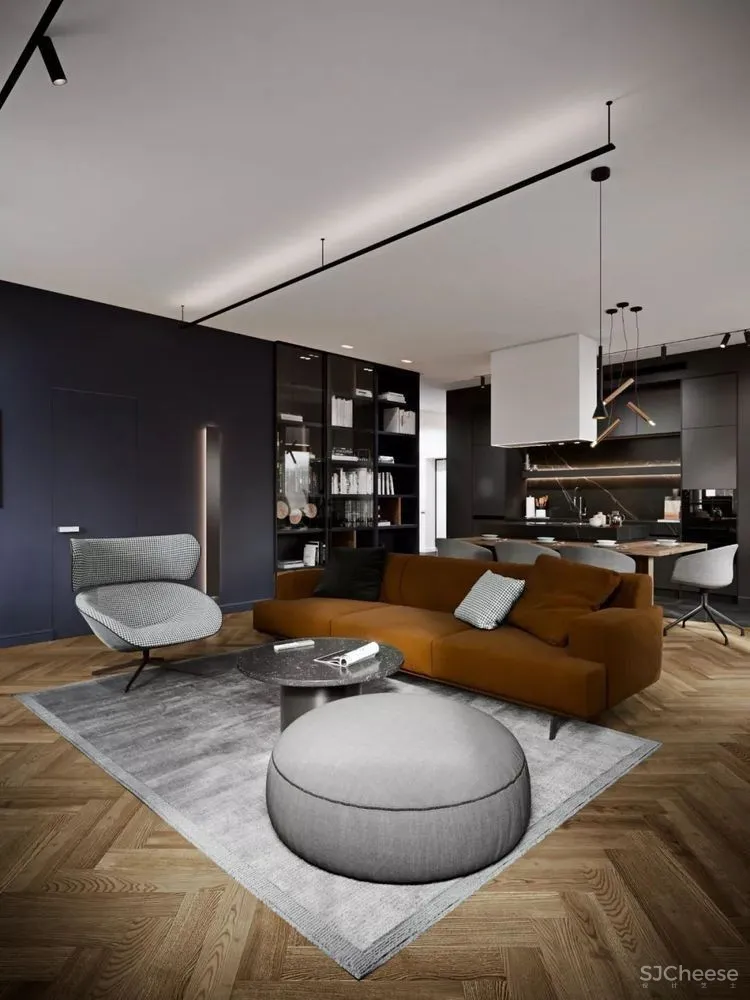 110m²住宅,总给人低调不凡的感觉! Denis Krasikov